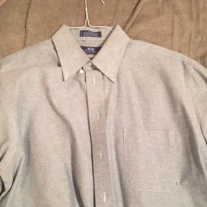 Stafford Wrinkle free long sleeve button up shirt